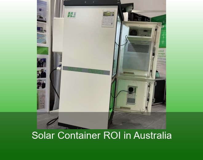 Solar Container ROI in Australia