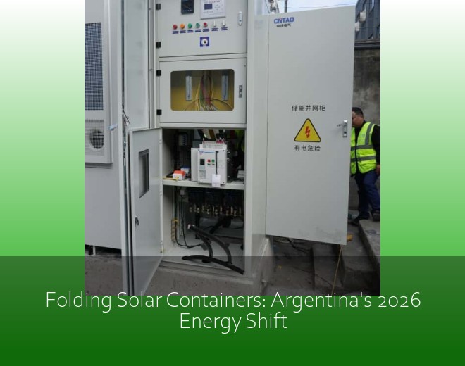 Folding Solar Containers: Argentina's 2026 Energy Shift