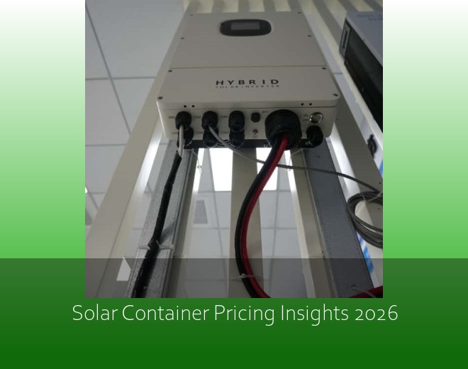 Solar Container Pricing Insights 2026