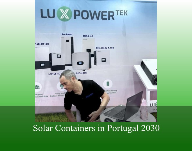 Solar Containers in Portugal 2030