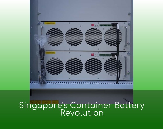 Singapore's Container Battery Revolution