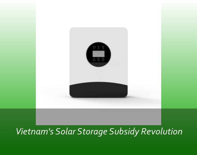 Vietnam's Solar Storage Subsidy Revolution