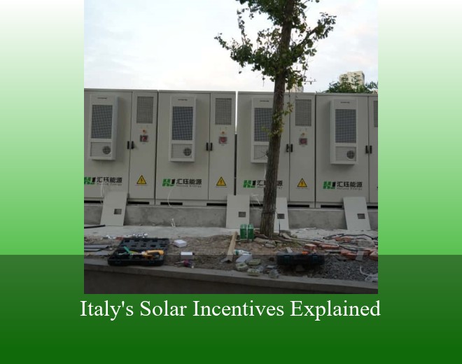 Italy's Solar Incentives Explained