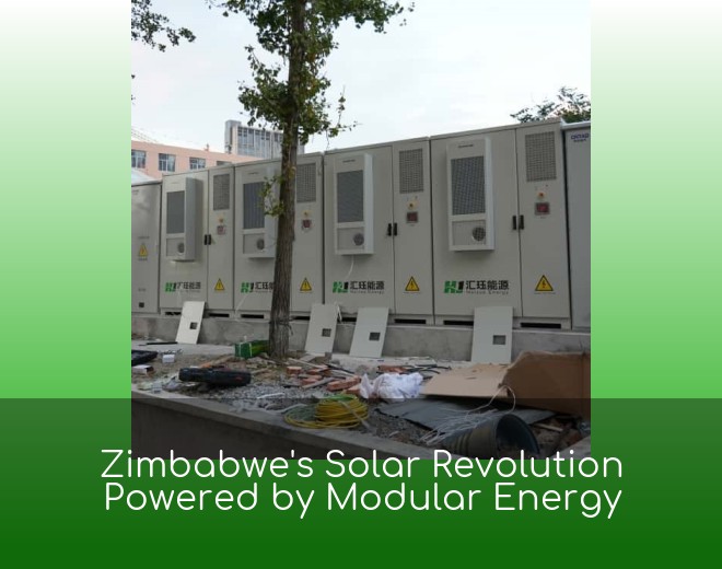 Zimbabwe's Solar Revolution Powered by Modular Energy