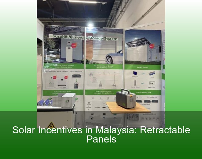 Solar Incentives in Malaysia: Retractable Panels