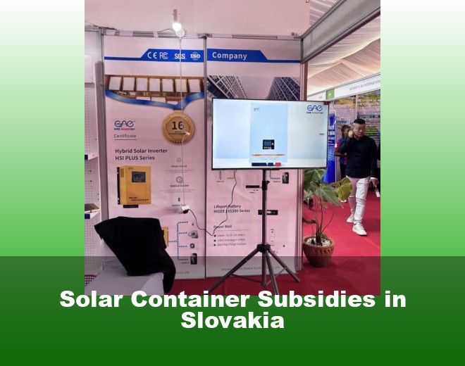 Solar Container Subsidies in Slovakia