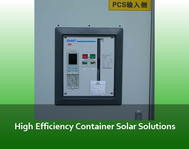 High Efficiency Container Solar Solutions