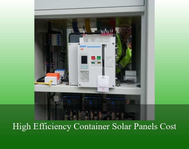 High Efficiency Container Solar Panels Cost