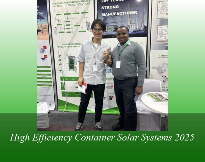 High Efficiency Container Solar Systems 2025