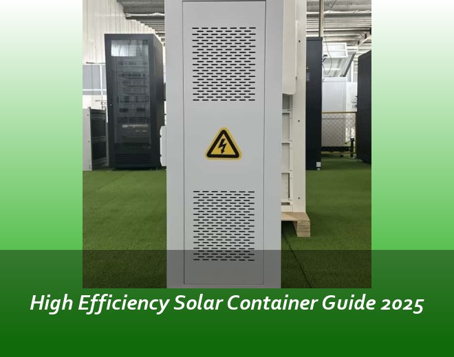 High Efficiency Solar Container Guide 2025