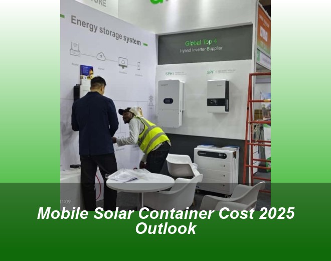 Mobile Solar Container Cost 2025 Outlook