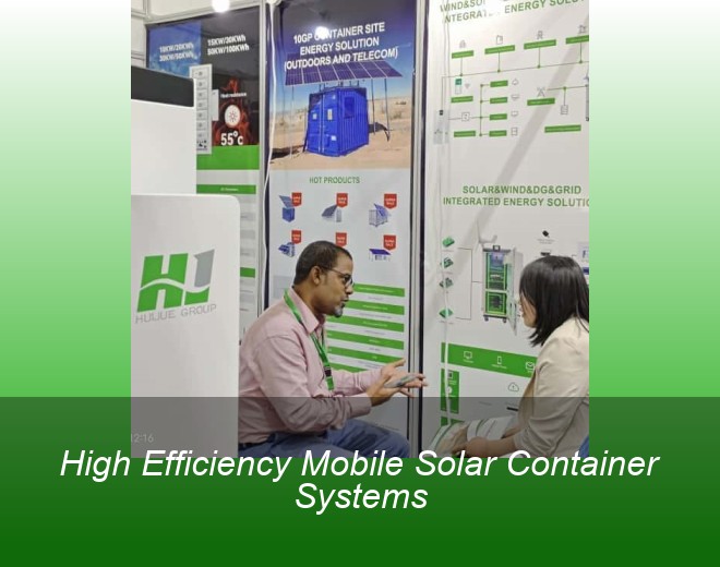 High Efficiency Mobile Solar Container Systems
