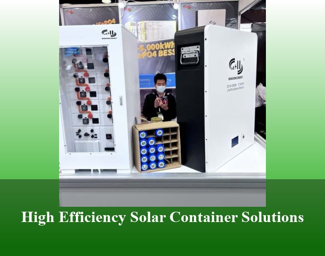 High Efficiency Solar Container Solutions