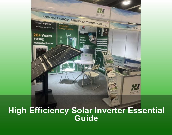 High Efficiency Solar Inverter Essential Guide