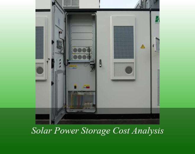 Solar Power Storage Cost Analysis