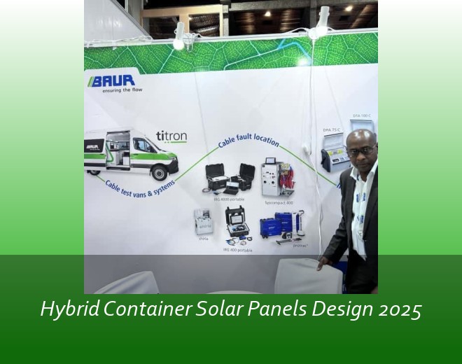 Hybrid Container Solar Panels Design 2025