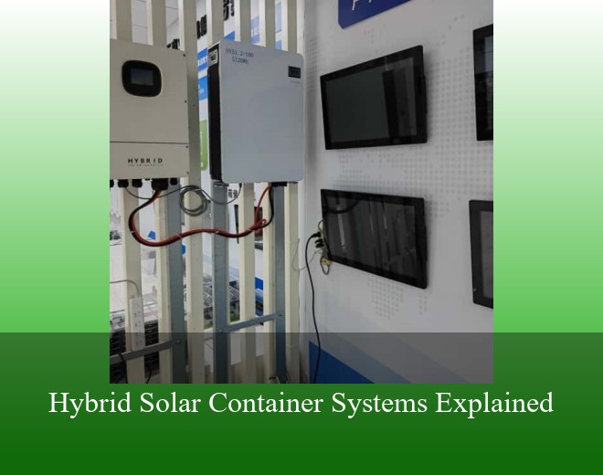 Hybrid Solar Container Systems Explained