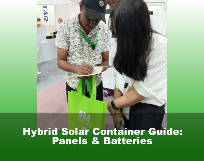 Hybrid Solar Container Guide: Panels & Batteries