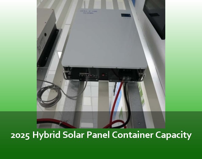 2025 Hybrid Solar Panel Container Capacity