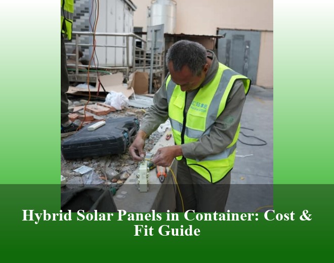 Hybrid Solar Panels in Container: Cost & Fit Guide