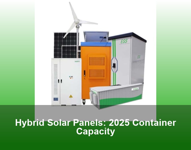 Hybrid Solar Panels: 2025 Container Capacity