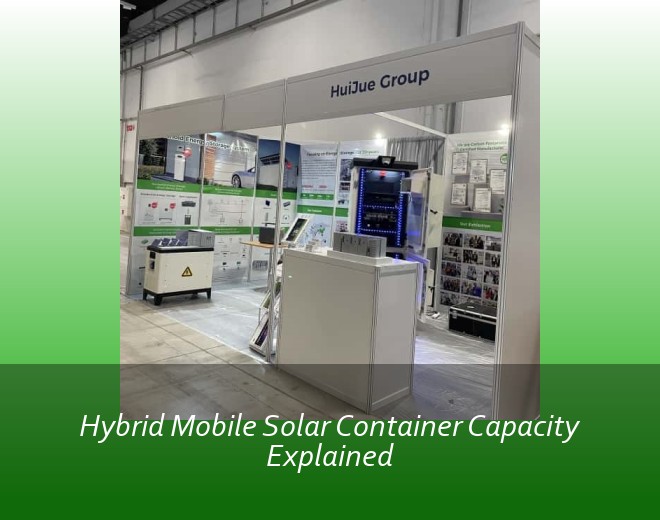 Hybrid Mobile Solar Container Capacity Explained