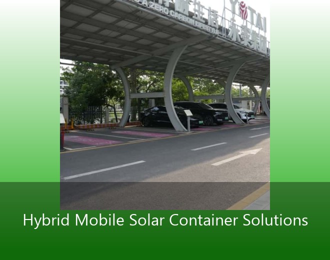 Hybrid Mobile Solar Container Solutions