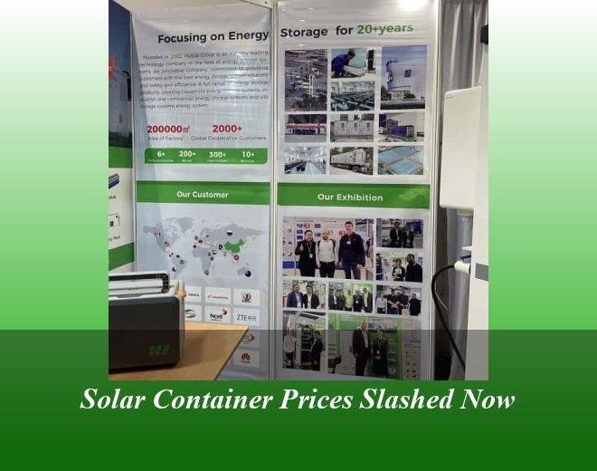 Solar Container Prices Slashed Now