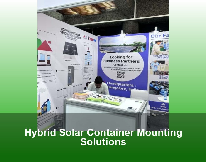 Hybrid Solar Container Mounting Solutions