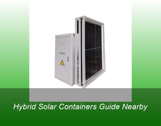 Hybrid Solar Containers Guide Nearby
