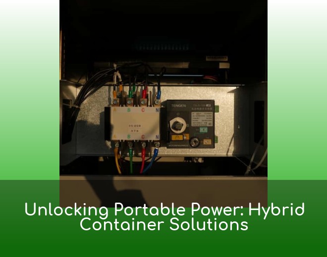 Unlocking Portable Power: Hybrid Container Solutions