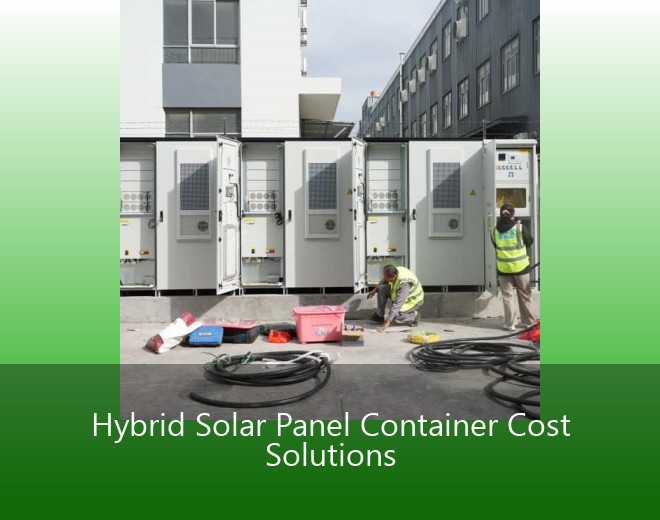 Hybrid Solar Panel Container Cost Solutions