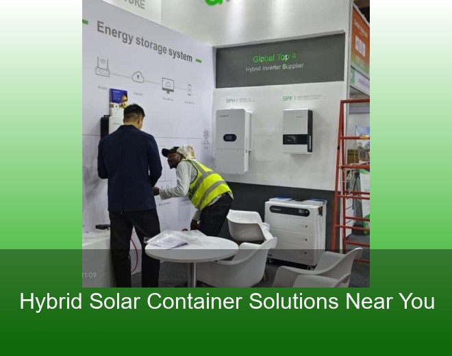 Hybrid Solar Container Solutions Near You