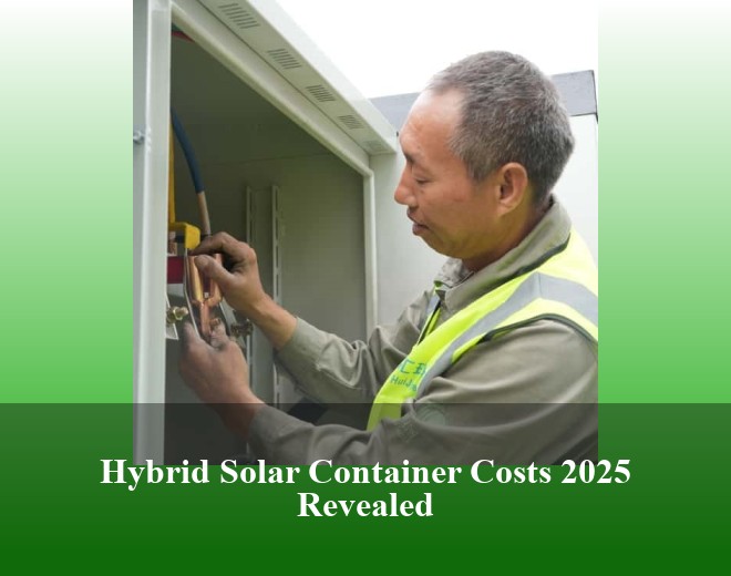 Hybrid Solar Container Costs 2025 Revealed