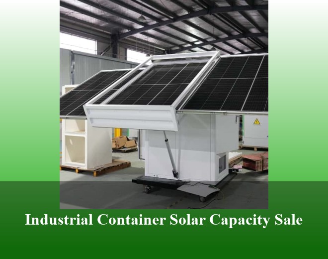 Industrial Container Solar Capacity Sale