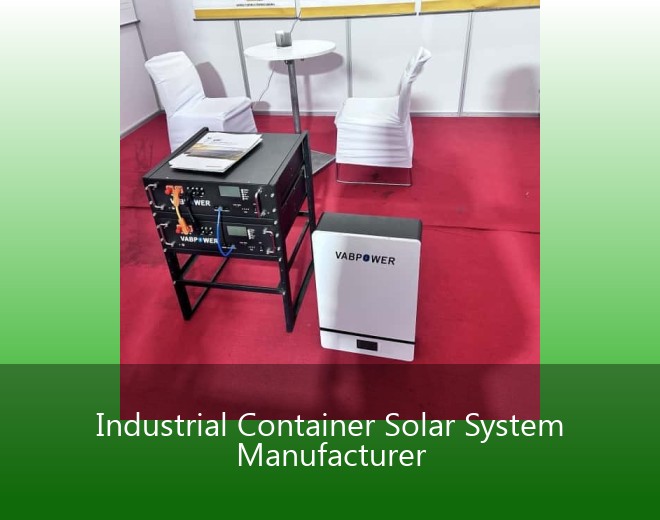 Industrial Container Solar System Manufacturer