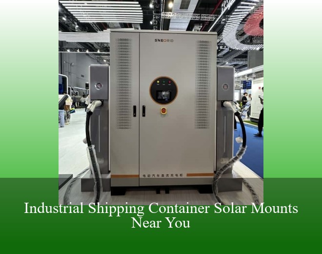 Industrial Shipping Container Solar Mounts Near You