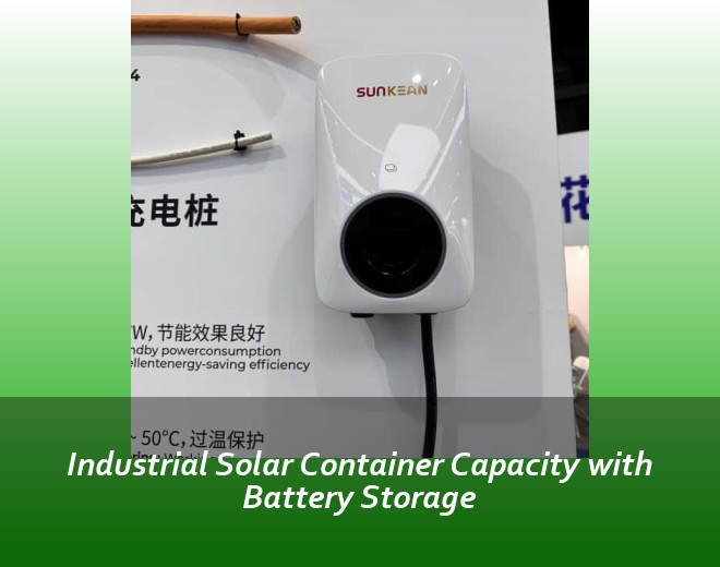 Industrial Solar Container Capacity with Battery Storage
