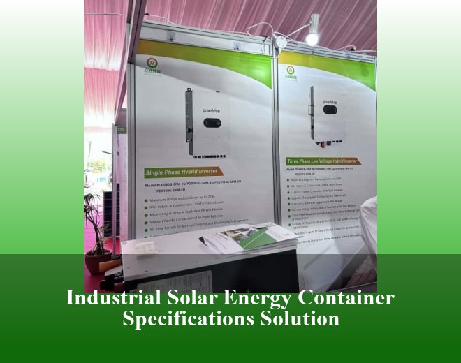 Industrial Solar Energy Container Specifications Solution