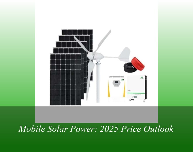 Mobile Solar Power: 2025 Price Outlook