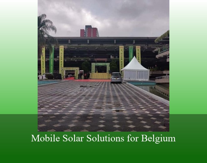 Mobile Solar Solutions for Belgium