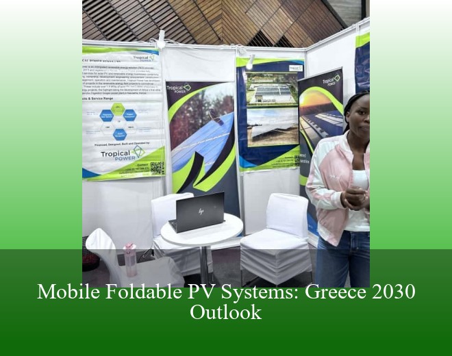 Mobile Foldable PV Systems: Greece 2030 Outlook