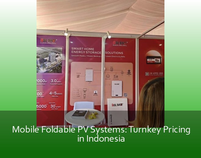 Mobile Foldable PV Systems: Turnkey Pricing in Indonesia