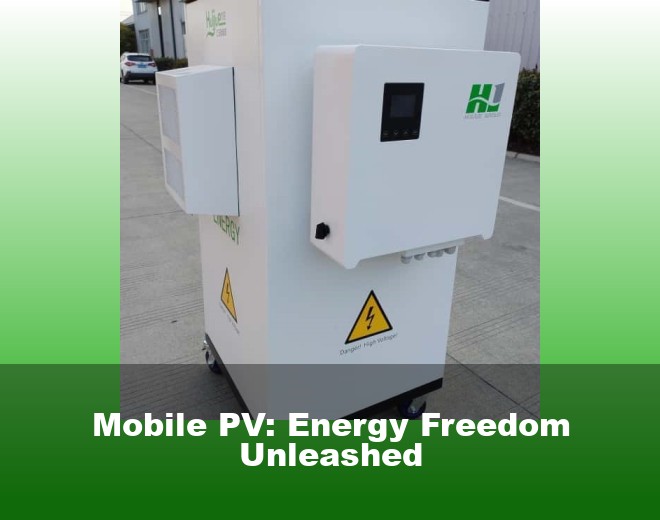 Mobile PV: Energy Freedom Unleashed