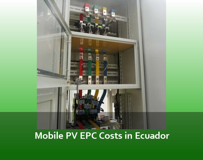Mobile PV EPC Costs in Ecuador