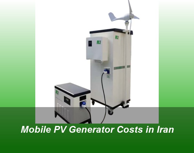 Mobile PV Generator Costs in Iran