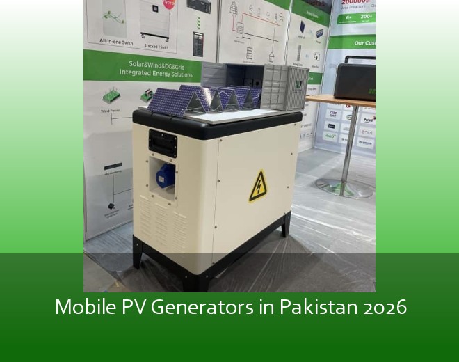 Mobile PV Generators in Pakistan 2026