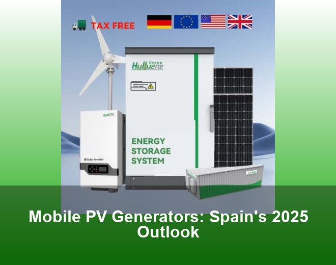 Mobile PV Generators: Spain's 2025 Outlook