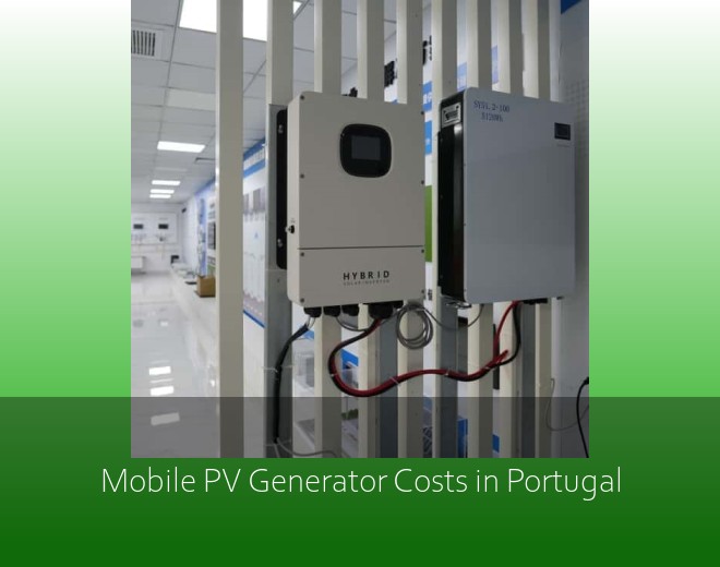 Mobile PV Generator Costs in Portugal