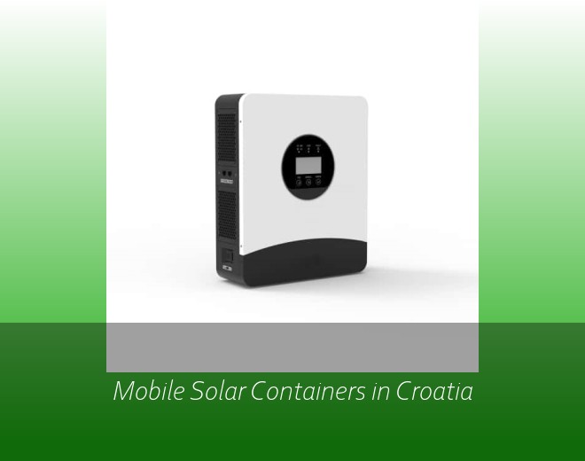 Mobile Solar Containers in Croatia